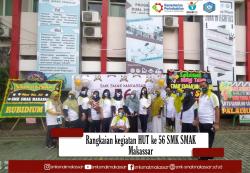 { S M A K M A K A S S A R } : September berbagi, rangkaian HUT SMK SMAK Makassar ke-56